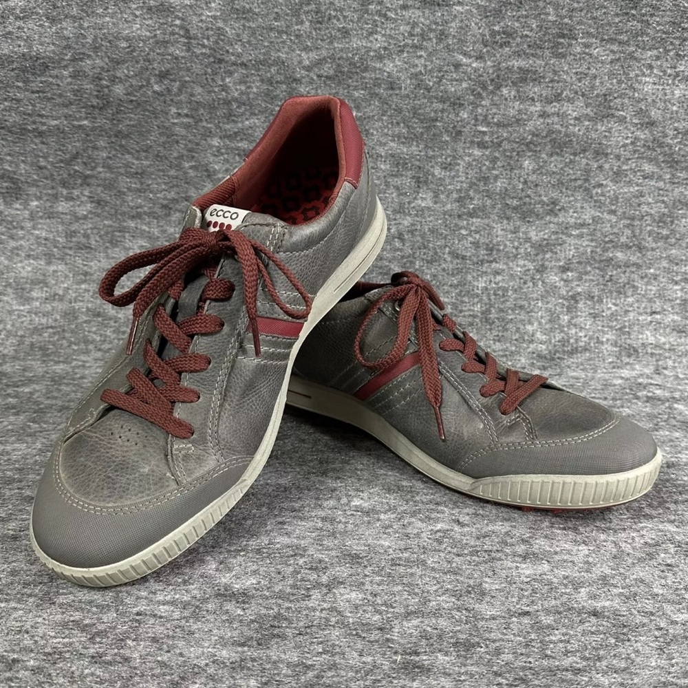 Ecco Leather Golf Shoes sz 11 Hydromax Men's Spikeless